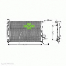 31-0637 KAGER Радиатор, охлаждение двигателя