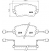 2029203 TEXTAR Комплект тормозных колодок, дисковый тормоз