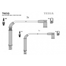 T465G TESLA Комплект проводов зажигания