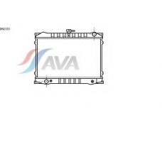 DN2101 AVA Радиатор, охлаждение двигателя