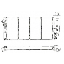 2110910 BEHR Radiator