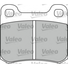 551645 VALEO Комплект тормозных колодок, дисковый тормоз