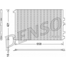 DCN23033 DENSO Конденсатор, кондиционер