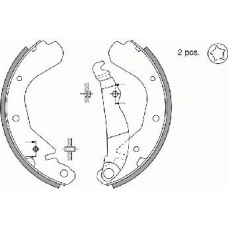 18492736413 S.b.s. Комплект тормозных колодок