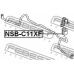 NSB-C11XF FEBEST Опора, стабилизатор