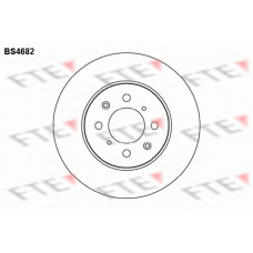 BS4682 FTE Тормозной диск