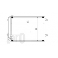 053-016-0018 LORO Конденсатор, кондиционер