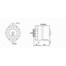 943356137010 MAGNETI MARELLI Генератор