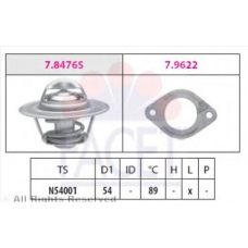 7.8476 FACET Термостат, охлаждающая жидкость