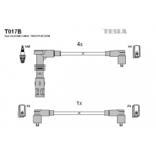 T017B TESLA Комплект проводов зажигания