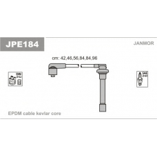 JPE184 JANMOR Комплект проводов зажигания