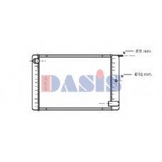 220210N AKS DASIS Радиатор, охлаждение двигателя