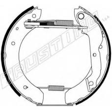 6093 TRUSTING Комплект тормозных колодок