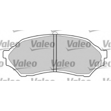 597461 VALEO Комплект тормозных колодок, дисковый тормоз