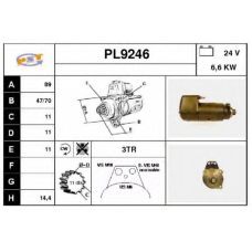 PL9246 SNRA Стартер