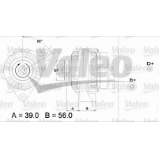 436258 VALEO Генератор