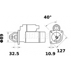 MS 4 MAHLE Стартер