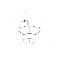 29001 200  0 5 T456 TEXTAR Колодки тормозные