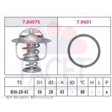 7.8408 FACET Термостат, охлаждающая жидкость
