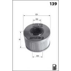 LFDE107 LUCAS FILTERS Топливный фильтр