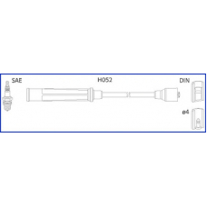 134576 HITACHI Комплект проводов зажигания