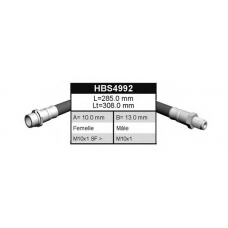 HBS4992 QUINTON HAZELL Тормозной шланг