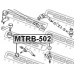 MTRB-502 FEBEST Ремкомплект, наконечник поперечной рулевой тяги