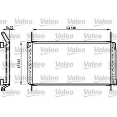 816974 VALEO Конденсатор, кондиционер