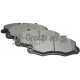 1563600510 Jp Group Комплект тормозных колодок, дисковый тормоз