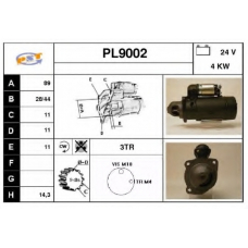 PL9002 SNRA Стартер