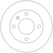 AC2043D AC Delco Тормозной диск
