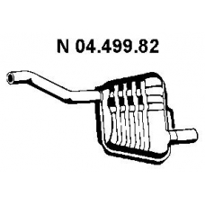 04.499.82 EBERSPACHER Глушитель выхлопных газов конечный