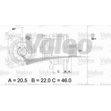 437355 VALEO Генератор