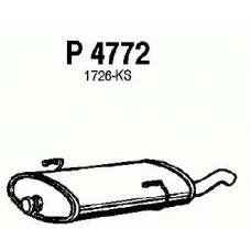 P4772 FENNO Глушитель выхлопных газов конечный