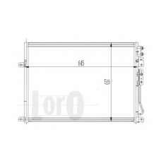 023-016-0007 LORO Конденсатор, кондиционер