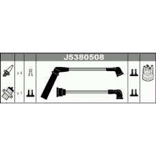J5380508 NIPPARTS Комплект проводов зажигания