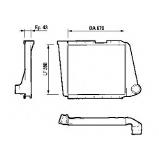 816602 VALEO Интеркулер