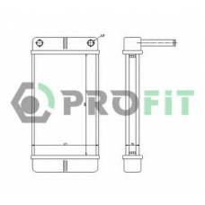 PR 2092N1 PROFIT Теплообменник, отопление салона