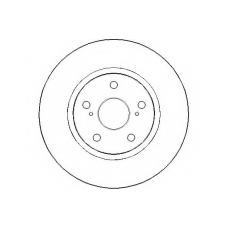 NBD1576 NATIONAL Тормозной диск