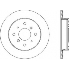 BDR1056.10 OPEN PARTS Тормозной диск