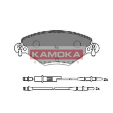 JQ1012822 KAMOKA Комплект тормозных колодок, дисковый тормоз
