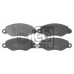16424 FEBI Комплект тормозных колодок, дисковый тормоз