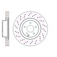 61032 10 KAWE Тормозной диск