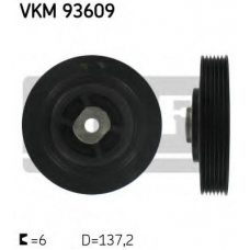 VKM 93609 SKF Ременный шкив, коленчатый вал