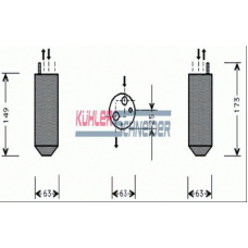 8902701 KUHLER SCHNEIDER Осушитель, кондиционер