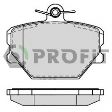 5000-1162 PROFIT Комплект тормозных колодок, дисковый тормоз