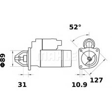 MS 277 MAHLE Стартер