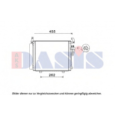 562026N AKS DASIS Конденсатор, кондиционер