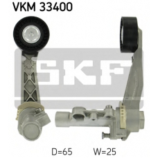 VKM 33400 SKF Натяжной ролик, поликлиновой  ремень