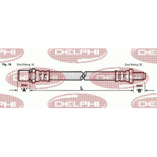 LH2179 DELPHI Тормозной шланг